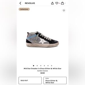 GOLDEN GOOSE MID STAR SNEAKERS